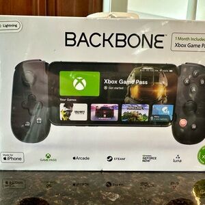 Black Handheld Console for Xbox Cloud Gaming